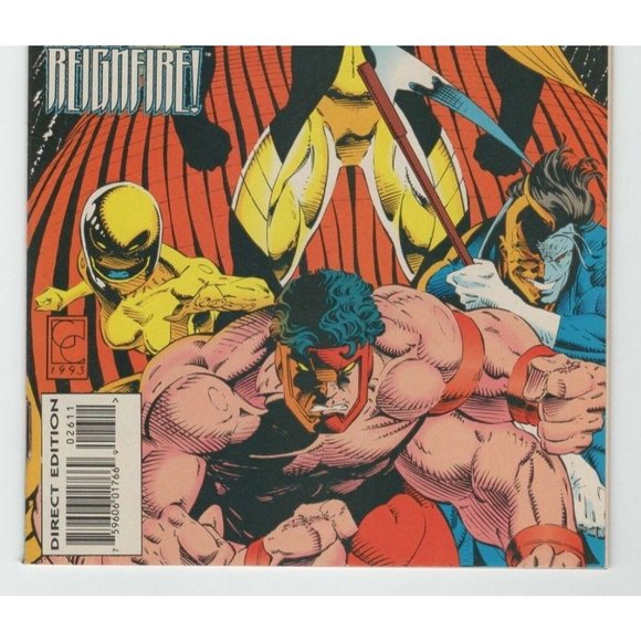 Comic Book Vintage Marvel Comics Sept 26 X-Force & Now Reignfire Direct Edition - Picture 6 of 10